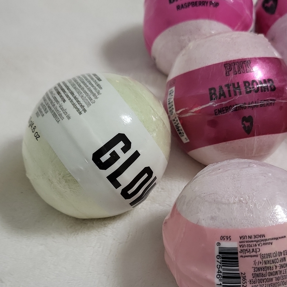 PINK Bath Bombs Spring Feels Unicorn Vibes Assorted Scents 4.6 oz lot of 11 - Picture 6 of 16